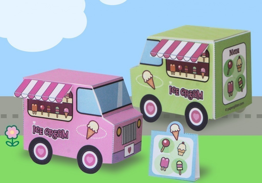 Make Your Own Ice Cream Truck Super Cute Kawaii!!