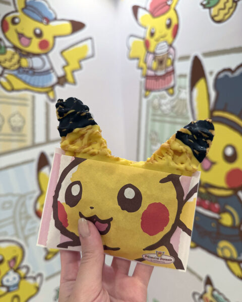 Pikachu Sweets by Pokemon Cafe in Tokyo