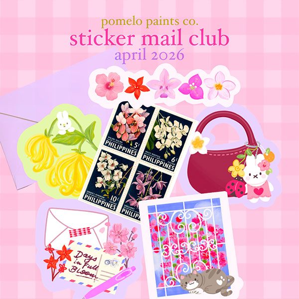 kawaii sticker mail club