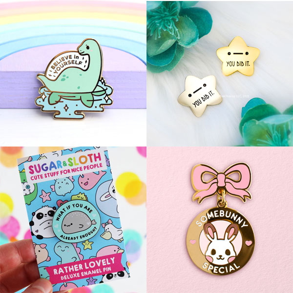 Keep Going With Cute Positive Pins