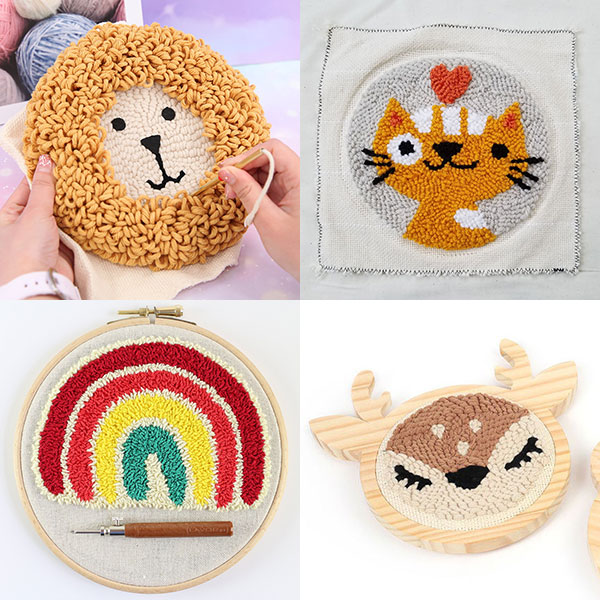 Kawaii Punch Needle Kits