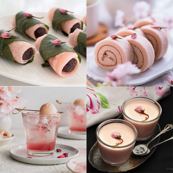Springtime Sakura Recipes