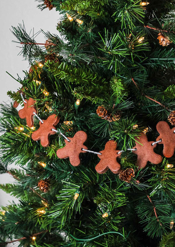 gingerbread salt dough ornaments tutorial