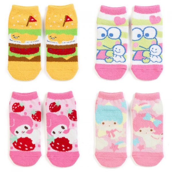 Most Wanted: Fuzzy Sanrio Socks - Super Cute Kawaii!!