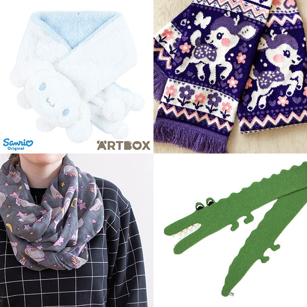 Keep Warm With A Kawaii Scarf