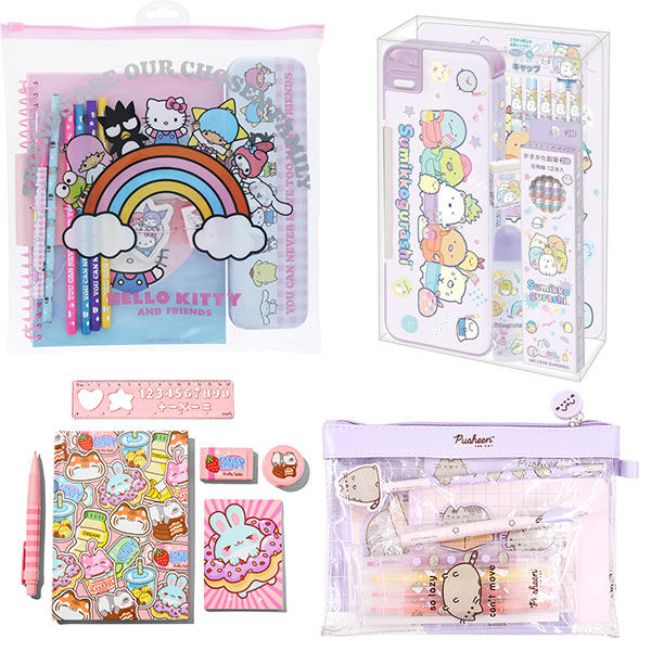 Back To School Kawaii Stationery Sets