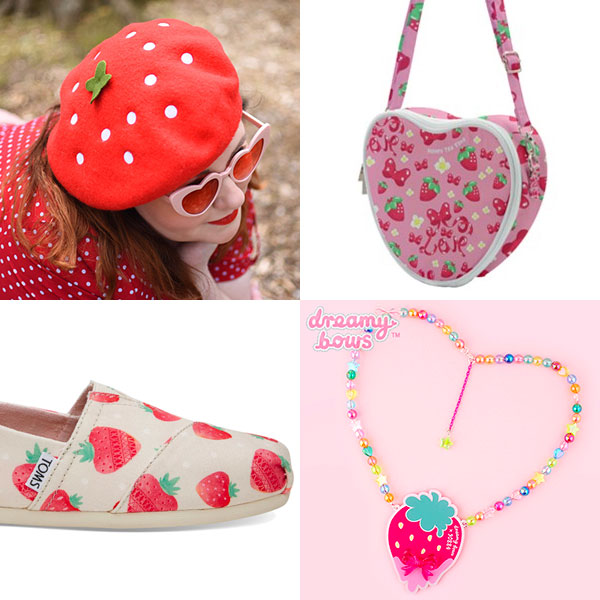 Kawaii Strawberry Accessories