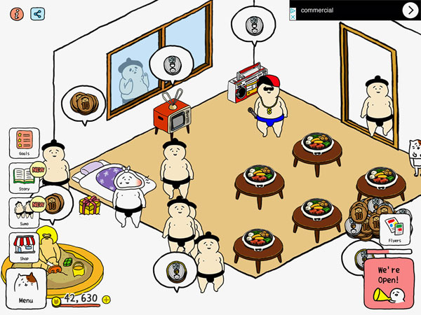 Squishy Business - A Cute Sumo Restaurant Game