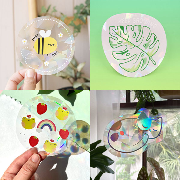 Kawaii Suncatchers To Make Rainbows