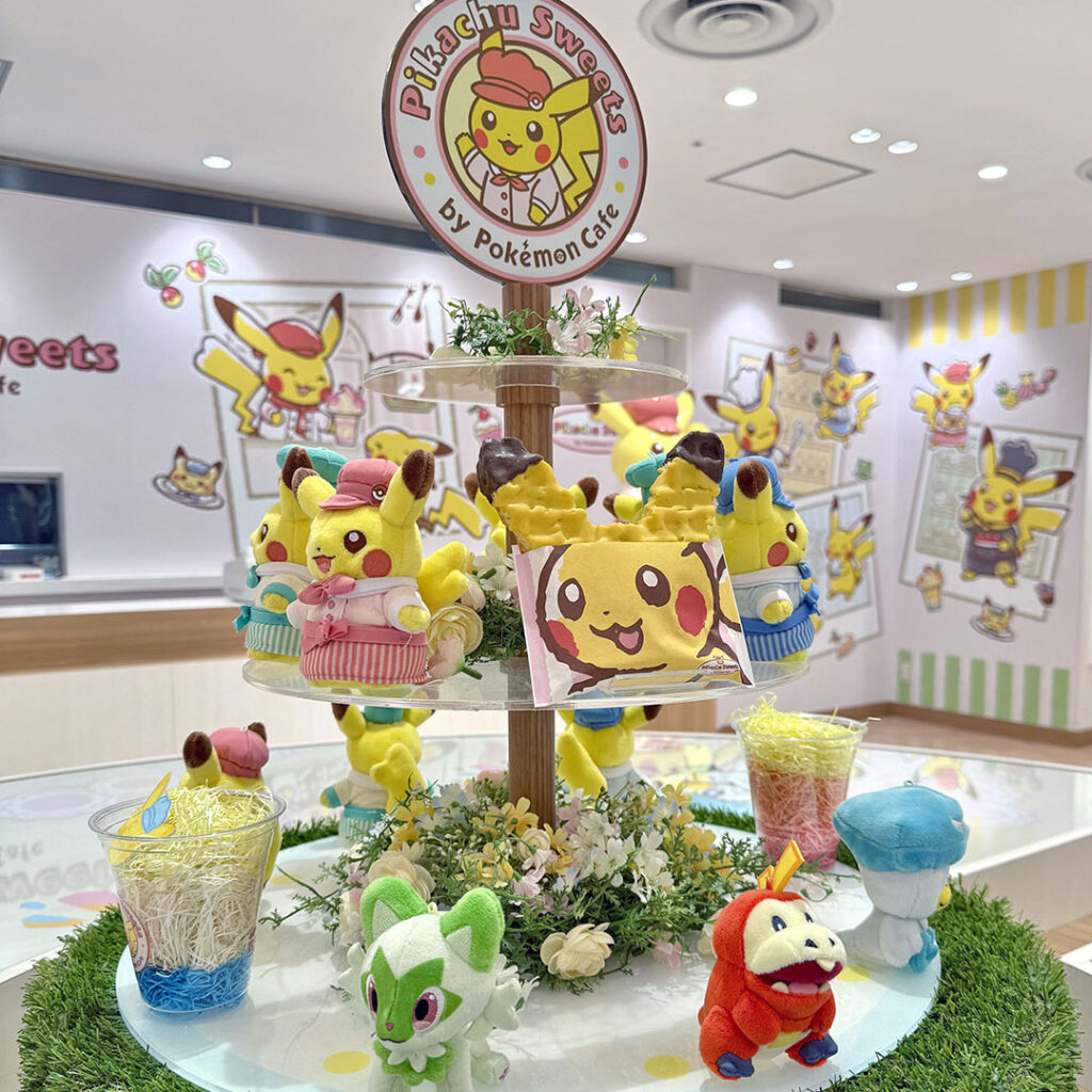 Pikachu Sweets by Pokemon Cafe in Tokyo