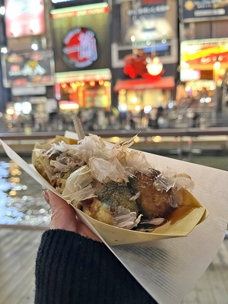 Takoyaki in Osaka