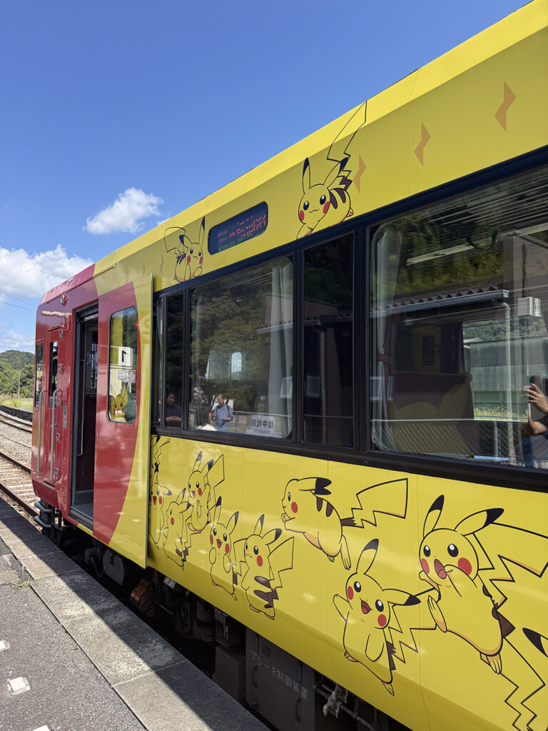 'Pokemon With You’ Joyful Train in Japan