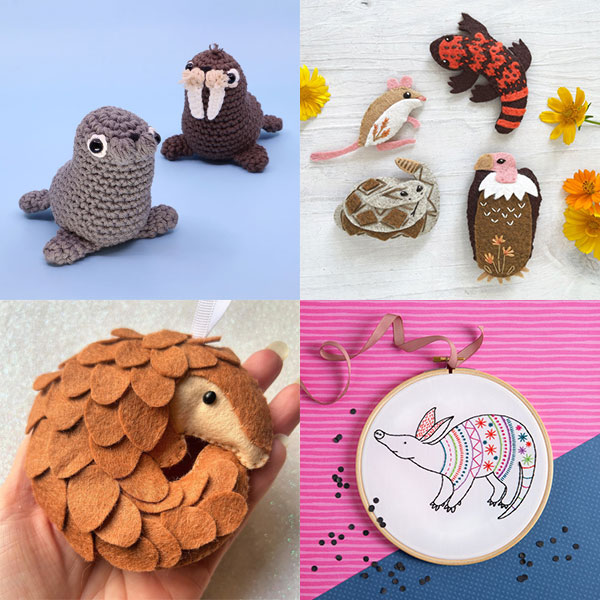 Cute Crafts with Unusual Animals